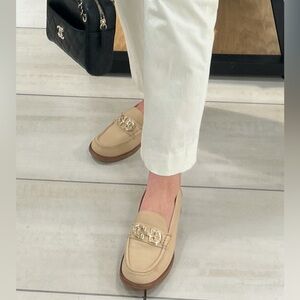 Ferragamo Nude Loafers